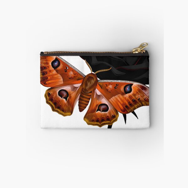 Item preview, Emperor Moth with Black Rose designed and sold by IllumeInk.