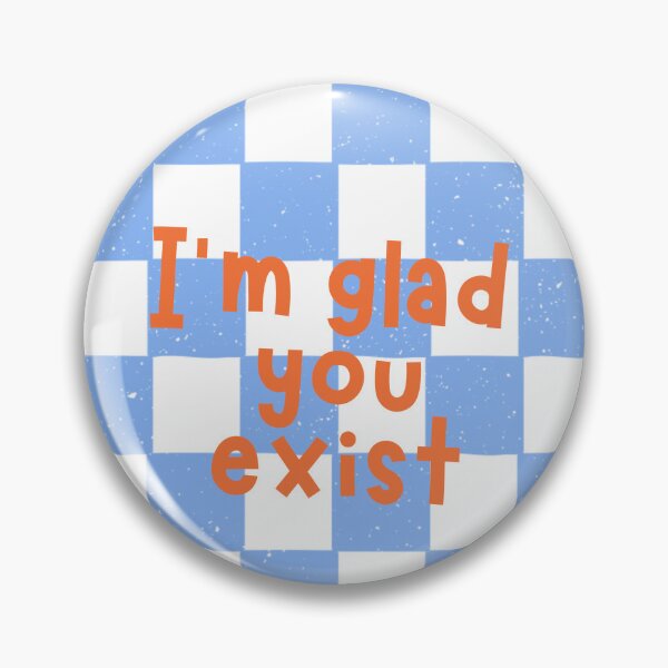 Item preview, I’m glad you exist orange-themed art | cottagecore literary-inspired designed and sold by QuillPrints.