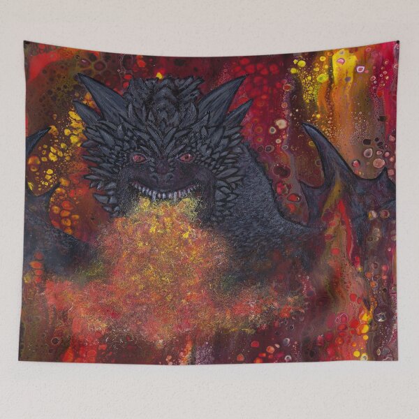 Item preview, Fire Breathing Dragon  designed and sold by Pretty And Obscure.