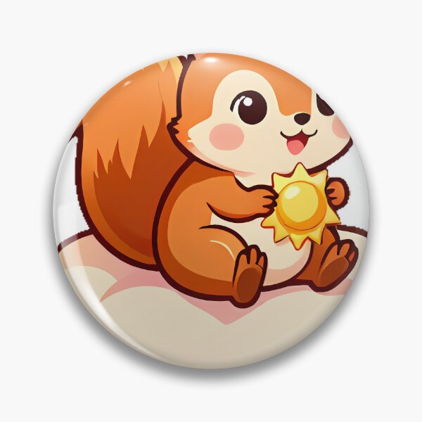 Item preview, Squirrel with Sunset Cloud designed and sold by pumsquare.