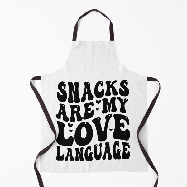 Item preview, Snacks Are My Love Language Funny Food Lover | Snack Addict Gift | Cute Food Humor Design designed and sold by 76Valeria.