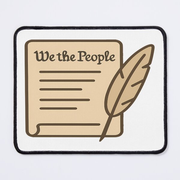 Item preview, We The People U.S. Constitution Feather Pen Icon designed and sold by valsiaocon.