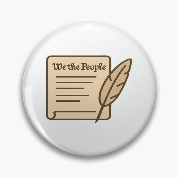 Item preview, We The People  U.S. Constitution Feather Pen Icon  designed and sold by valsiaocon.