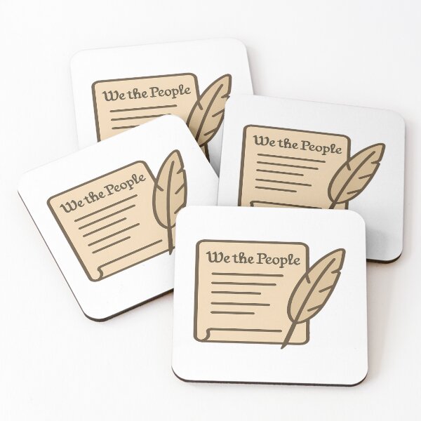 Item preview, We The People  U.S. Constitution Feather Pen Icon  designed and sold by valsiaocon.