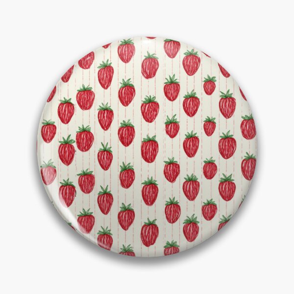 Item preview, Tiny Red Strawberries Pattern Cute Crayon Style designed and sold by VectorForge.