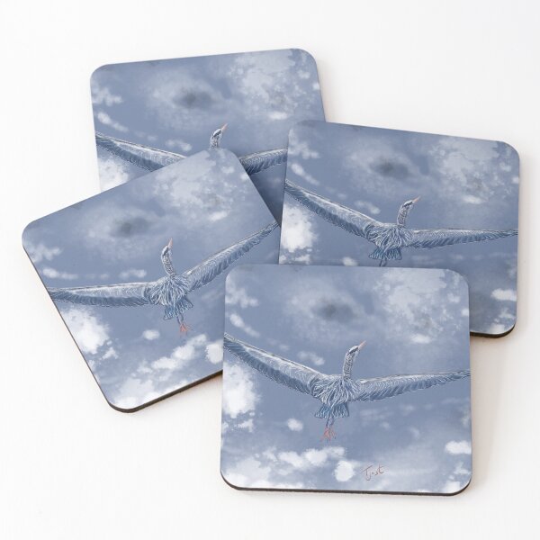 Item preview, Flying Heron designed and sold by TinaJostDesigns.