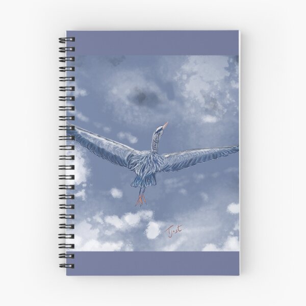 Item preview, Flying Heron designed and sold by TinaJostDesigns.