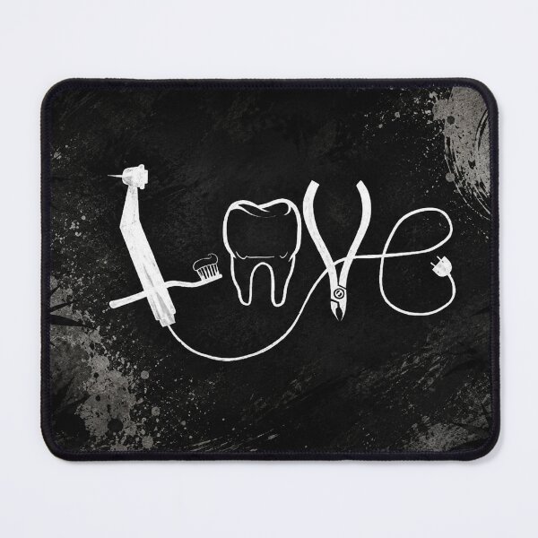 Item preview, Dental Love | Minimalist Dentist Line Art designed and sold by Fei Long Design Hub.