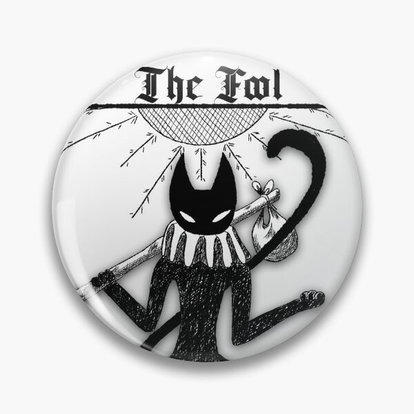 Item preview, The Fool Cat tarot card designed and sold by Purrfecty.