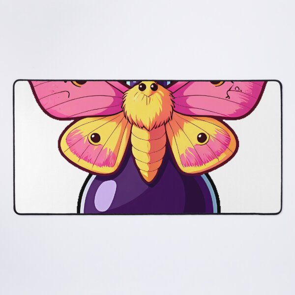 Item preview, Rosy Maple Moth with Potion Vial designed and sold by IllumeInk.