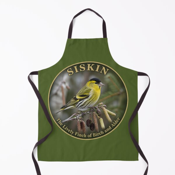 Item preview, SISKIN – The Lively Finch of Birch and Alder designed and sold by The Digital Compass.