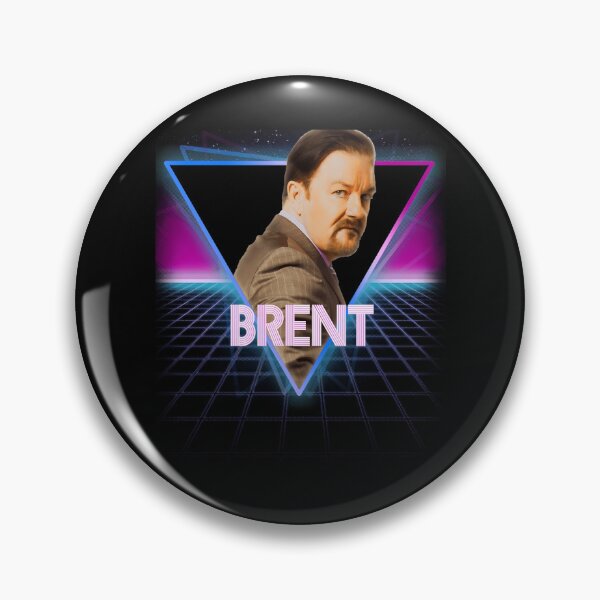 Item preview, The Office David Brent Retro 80S Neon Landscape designed and sold by villadeeke.