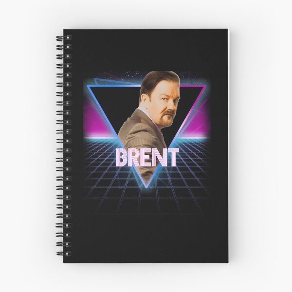 Item preview, The Office David Brent Retro 80S Neon Landscape designed and sold by villadeeke.