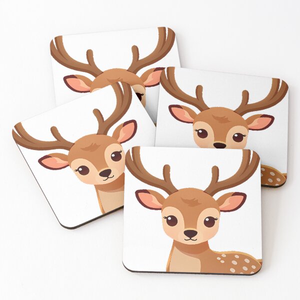 Item preview, Deer with Antler Sun designed and sold by pumsquare.
