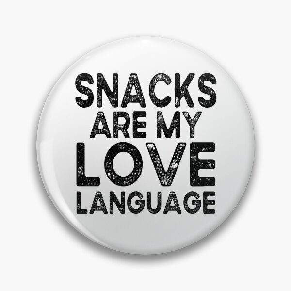 Item preview, Snacks Are My Love Language Funny Food Lover | Snack Addict Gift | Cute Food Humor Design designed and sold by 76Valeria.
