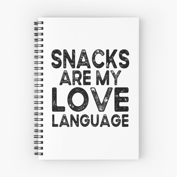 Item preview, Snacks Are My Love Language Funny Food Lover | Snack Addict Gift | Cute Food Humor Design designed and sold by 76Valeria.
