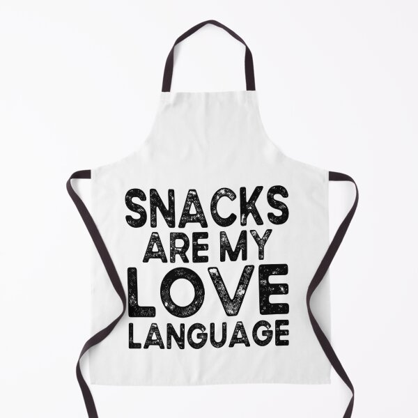 Item preview, Snacks Are My Love Language Funny Food Lover | Snack Addict Gift | Cute Food Humor Design designed and sold by 76Valeria.