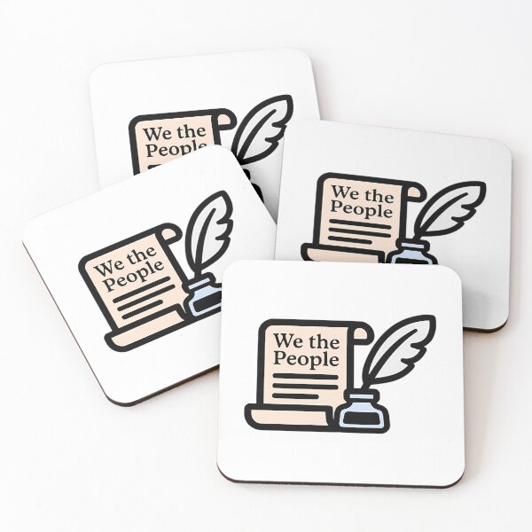 Item preview, We The People  U.S. Constitution Feather Pen Icon designed and sold by valsiaocon.