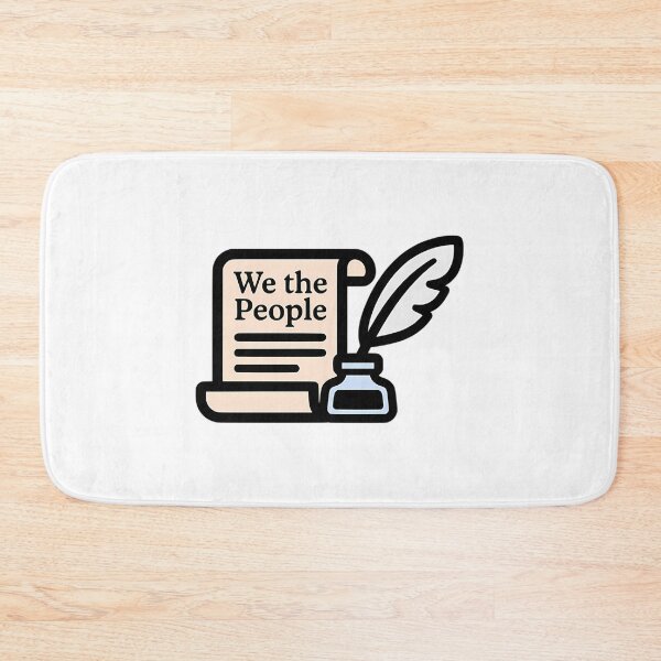 Item preview, We The People  U.S. Constitution Feather Pen Icon designed and sold by valsiaocon.