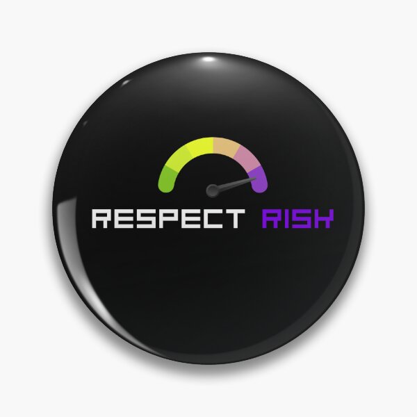 Item preview, Respect Risk Trading Design – Forex Trader & Day Trading Motivation designed and sold by heattradingfx.