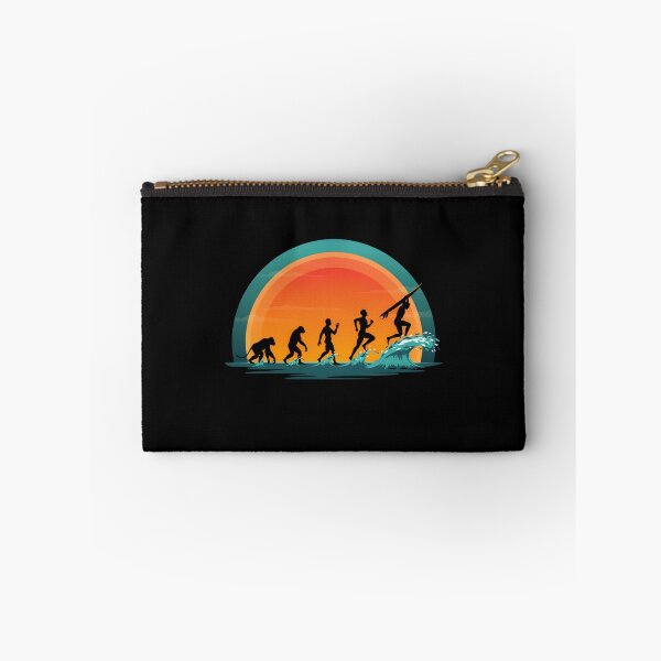 Item preview, Surf Evolution Sunset Retro Beach Surfer Funny Surfing designed and sold by MizoX7.