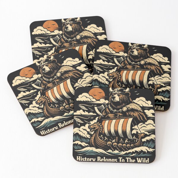 Item preview, Viking Bear Warrior – History Belongs To The Wild designed and sold by Dogandesighn.