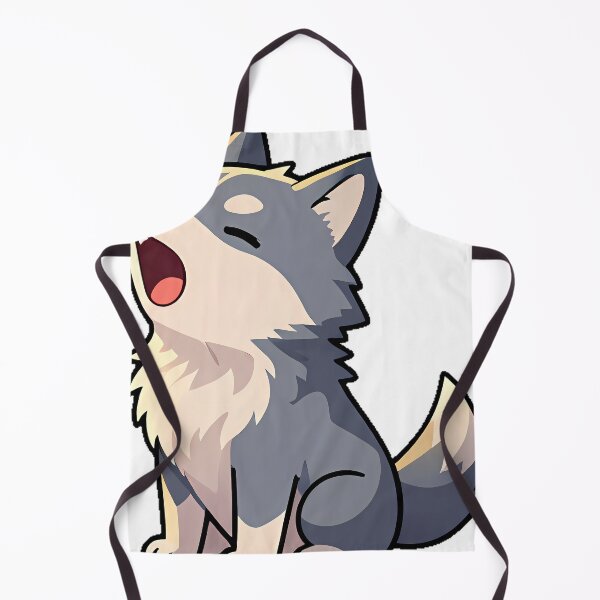 Item preview, Wolf Pup with Sunset Howl designed and sold by pumsquare.