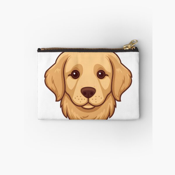 Item preview, Cute Golden Retriever Puppy Face Sticker designed and sold by VINTOR-.