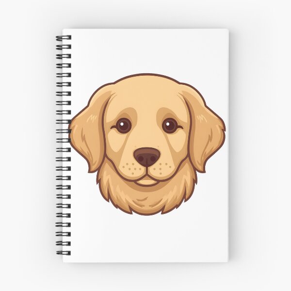 Item preview, Cute Golden Retriever Puppy Face Sticker designed and sold by VINTOR-.
