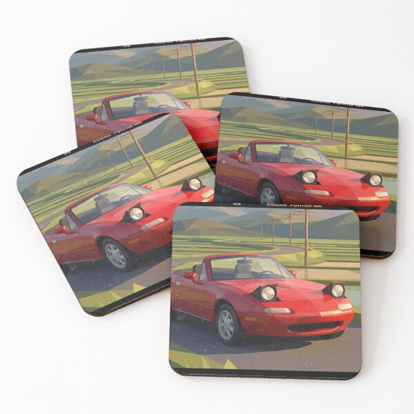 Item preview, Mazda NA Miata Geometric Scene designed and sold by Dimensionality.