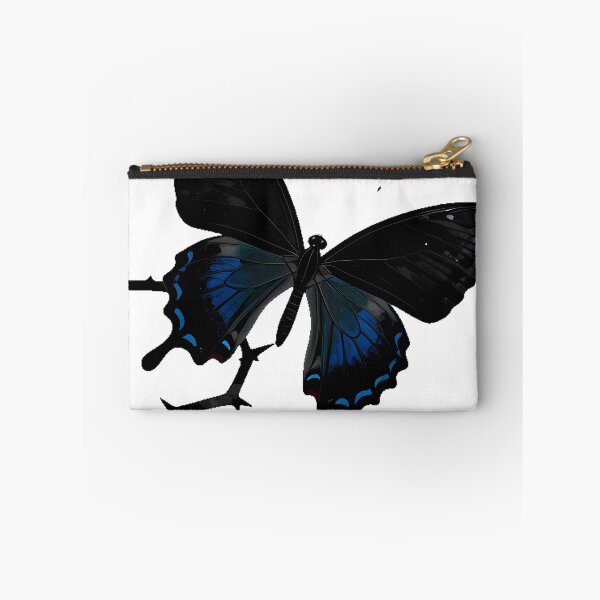 Item preview, Black Swallowtail with Thorny Vines designed and sold by IllumeInk.