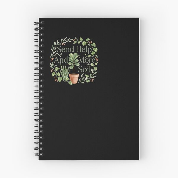 Item preview, Send Help And More Soil - Houseplant Hoarder designed and sold by BinAlgoPix.