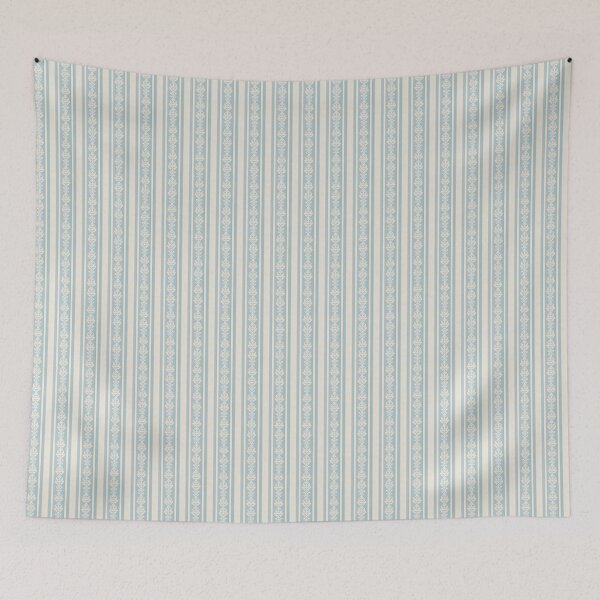 Item preview, Striped Damask Blue Pattern  designed and sold by LouieVanille.