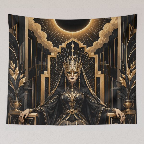 Item preview, Queen Beneath the Black Sun designed and sold by AbstractAnom.