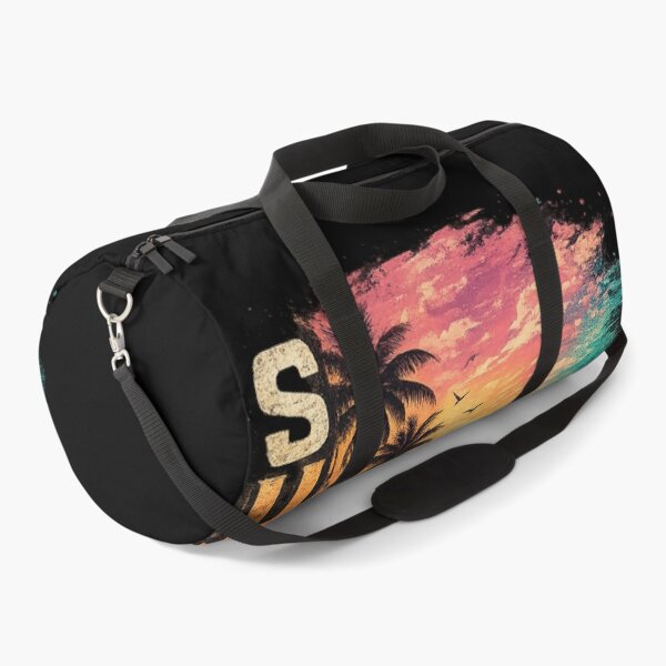 Item preview, Summer Beach Sunset Tropical Palm Trees Retro Vintage T-Shirt designed and sold by PACS0011.