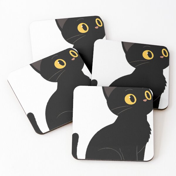 Item preview, Cat Silhouette with Golden Rays designed and sold by pumsquare.