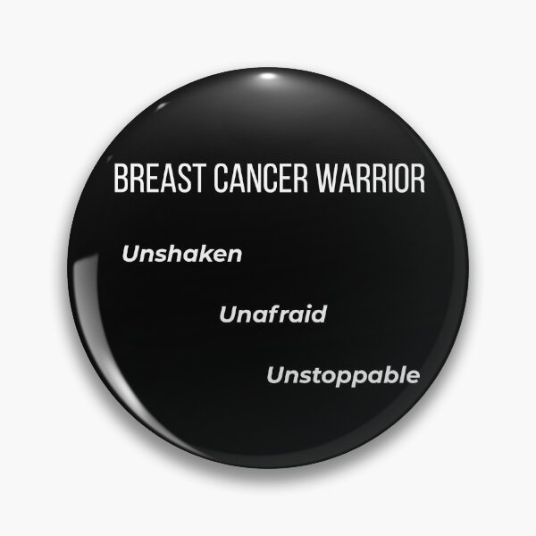 Item preview, Breast Cancer Warrior Unshaken Unafraid Unstoppable designed and sold by Tws-Tees.