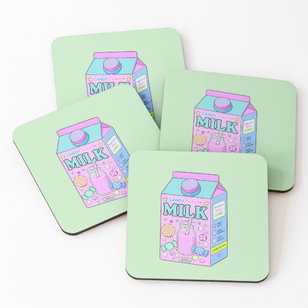 Item preview, Kawaii Candy Flavor Milk Carton | Cute Pastel Candy Aesthetic designed and sold by Aimetoi.