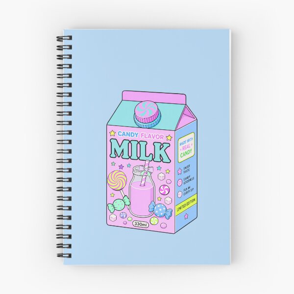 Item preview, Kawaii Candy Flavor Milk Carton | Cute Pastel Candy Aesthetic designed and sold by Aimetoi.