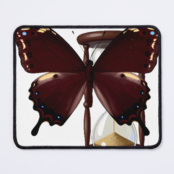 Item preview, Mourning Cloak Butterfly with Hourglass designed and sold by IllumeInk.