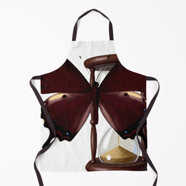 Item preview, Mourning Cloak Butterfly with Hourglass designed and sold by IllumeInk.