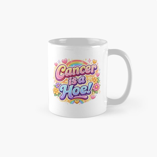 Item preview, Cancer Is A Hoe Pink Sparkle Cancer Survivor Design designed and sold by WHDProduction45.