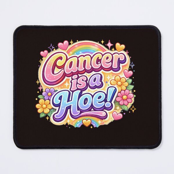 Item preview, Cancer Is A Hoe Pink Sparkle Cancer Survivor Design designed and sold by WHDProduction45.