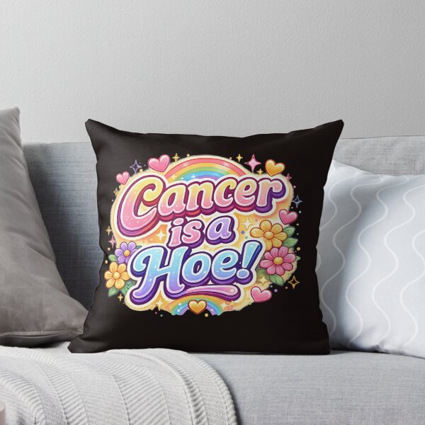 Item preview, Cancer Is A Hoe Pink Sparkle Cancer Survivor Design designed and sold by WHDProduction45.