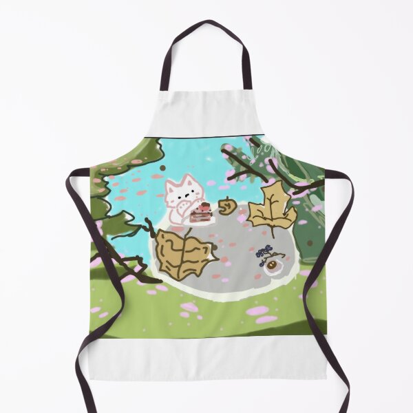 Item preview, cat at a cheey bloosom park designed and sold by snakesclub.