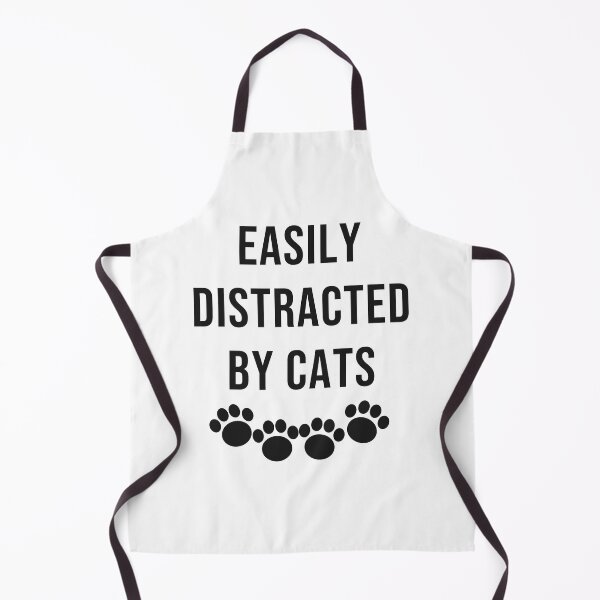 Item preview, Easily Distracted by Cats - Funny Cat Lover Gift designed and sold by RankShift.