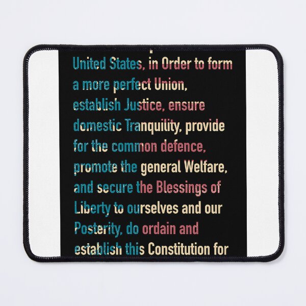 Item preview, We The People ... The U.S. Constitution Preamble designed and sold by valsiaocon.