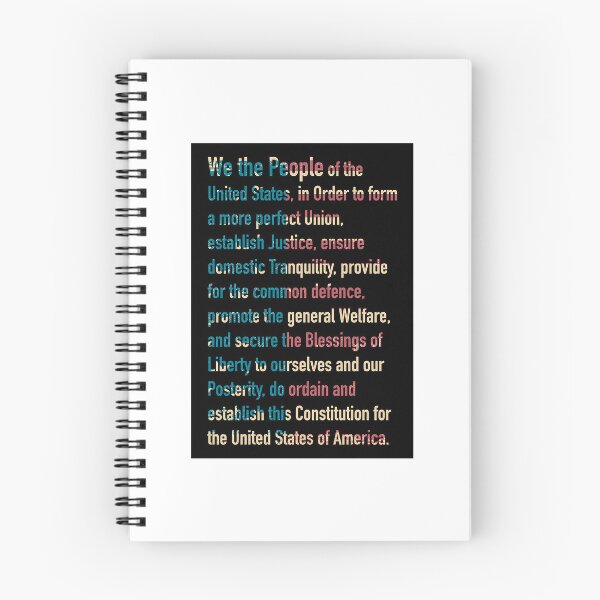 Item preview, We The People ... The U.S. Constitution Preamble designed and sold by valsiaocon.