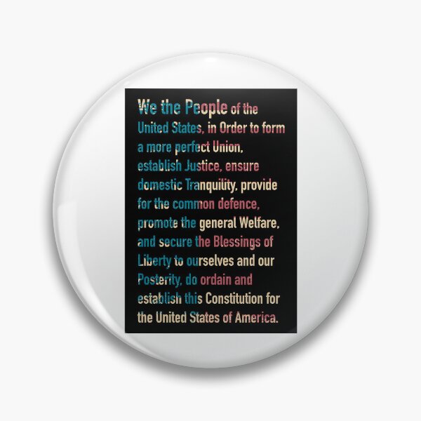 Item preview, We The People ... The U.S. Constitution Preamble designed and sold by valsiaocon.