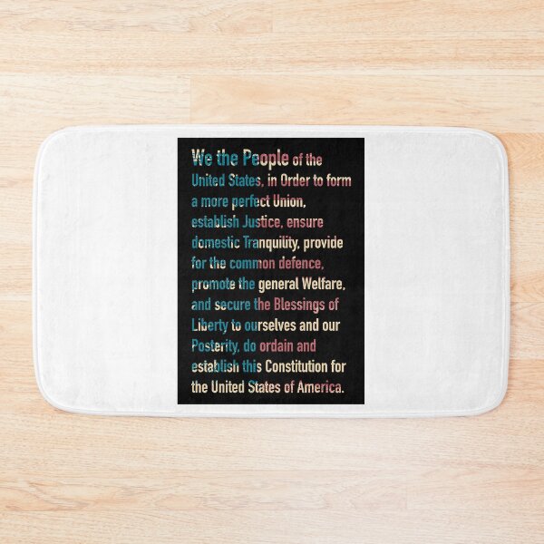 Item preview, We The People ... The U.S. Constitution Preamble designed and sold by valsiaocon.